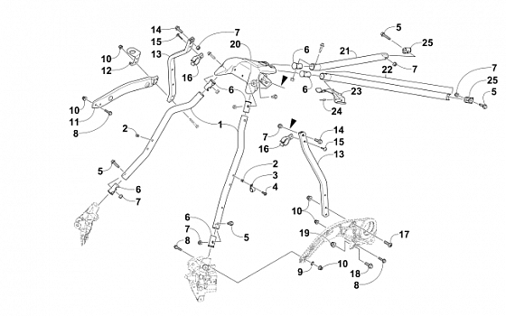 STEERING SUPPORT ASSEMBLY