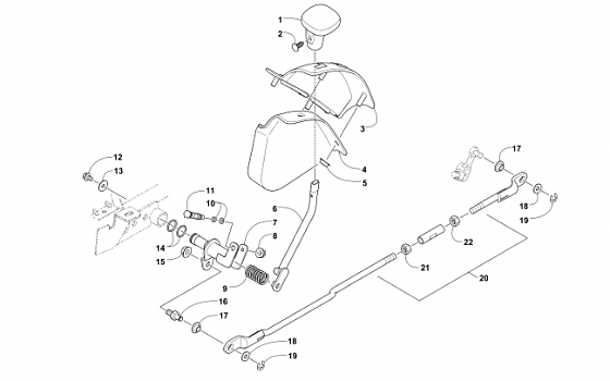 SHIFT LEVER ASSEMBLY