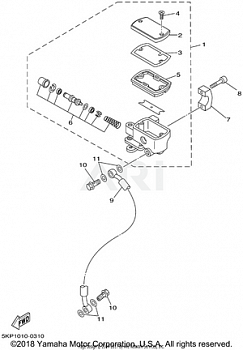 FRONT MASTER CYLINDER