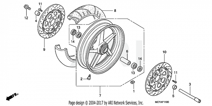 FRONT WHEEL