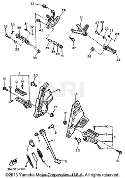 STAND FOOTREST