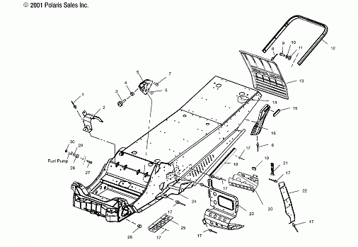 CHASSIS - S02NE8CS/S02NP8CS/CSA/CSB (4973467346A03)