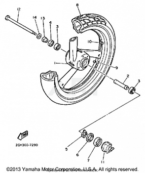 FRONT WHEEL