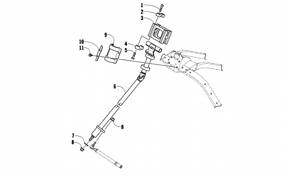 STEERING POST ASSEMBLY