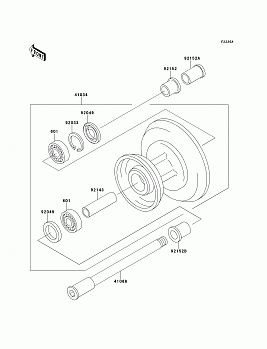 Front Wheel(EJ650-A3/A4)