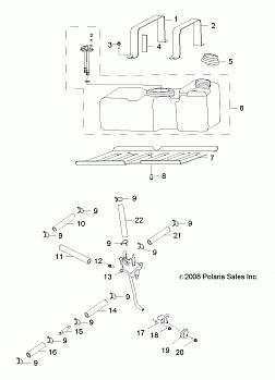 ENGINE, FUEL SYSTEM - R14VA17AA/AF (49RGRFUEL09RZR170)