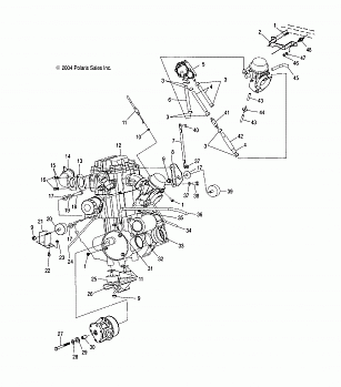 ENGINE MOUNTING - A05BG50AA/FA (4994789478A09)