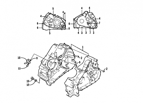 CRANKCASE ASSEMBLY