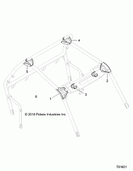 CHASSIS, CAB FRAME ACCESORIES- Z18VAS87CM (701601)