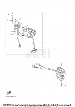 HANDLE SWITCH LEVER