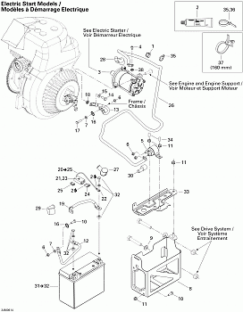 Battery And Starter