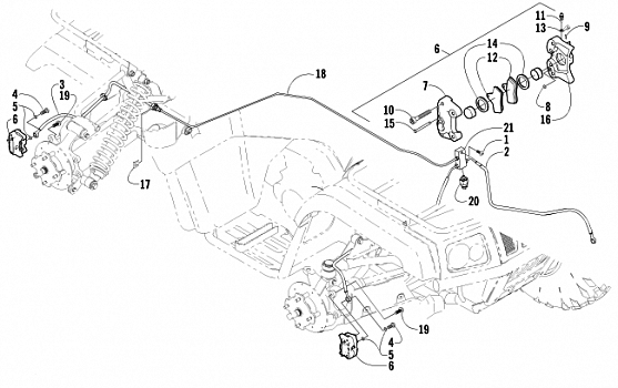 HYDRAULIC BRAKE ASSEMBLY