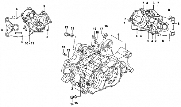 CRANKCASE ASSEMBLY