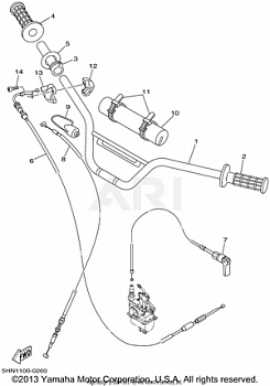 STEERING HANDLE CABLE