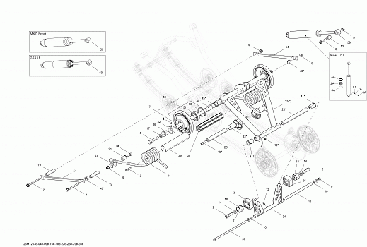 Rear Suspension Rear Arm And Shock