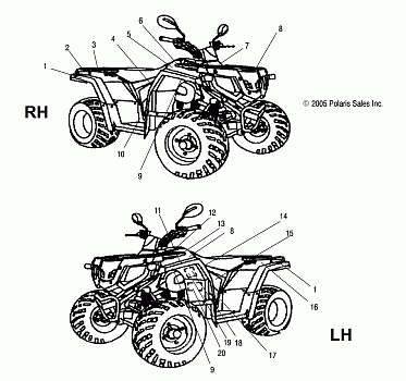 DECALS - A06PB20VA/VB (4999202869920286C05)