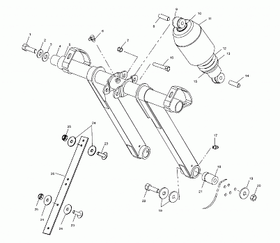 FRONT TORQUE ARM - S03ND5BS (4977927792B07)