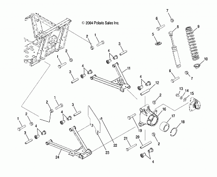 SUSPENSION, REAR - R05RD68AA/AB (4998269826C09)