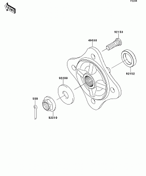 Rear Hubs/Brakes