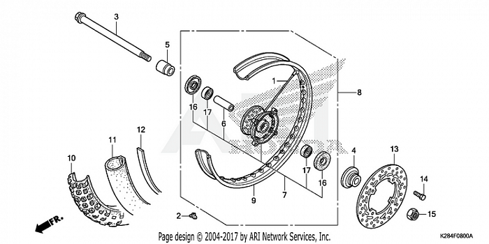 FRONT WHEEL