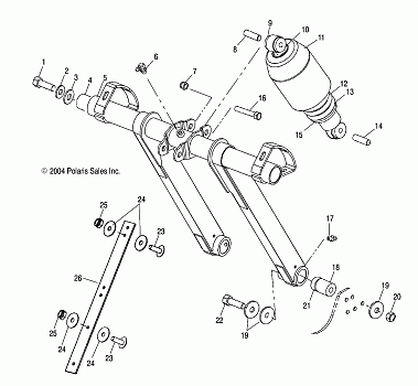 FRONT TORQUE ARM - S05ND5BS (4992669266B08)
