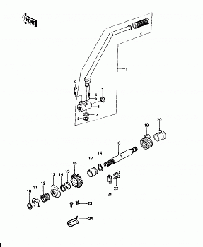 KICKSTARTER MECHANISM