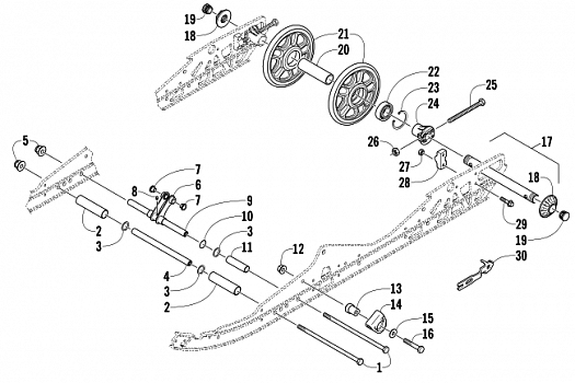 IDLER WHEEL ASSEMBLY