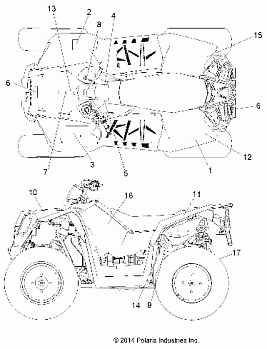 BODY, DECALS - A15SVA85FD (49ATVDECAL15850EU)