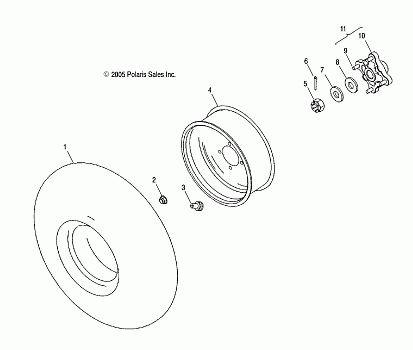 WHEEL, REAR - A06GJ50AA/AB/AC (4999201849920184B05)