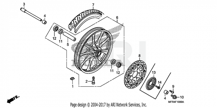 FRONT WHEEL