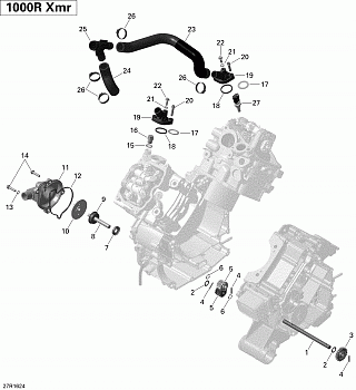 Engine Cooling - 1000R EFI