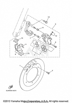 FRONT BRAKE CALIPER