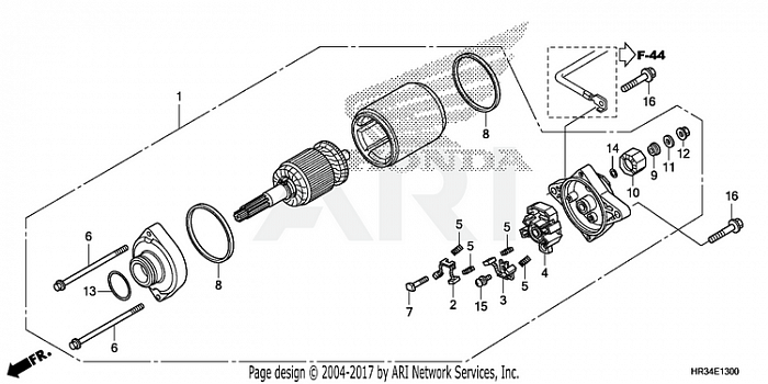 STARTER MOTOR