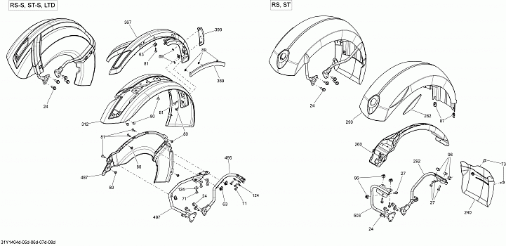 Body And Accessories Front Fender_31Y1408d