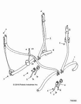 BODY, SEAT BELT MOUNTING - Z17VFE92AK/AM/AB (700302)