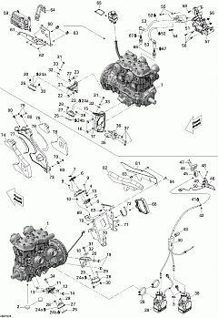 Engine And Engine Support