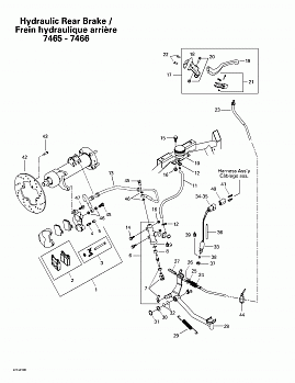 Hydraulic Rear Brake (7465 - 7466)