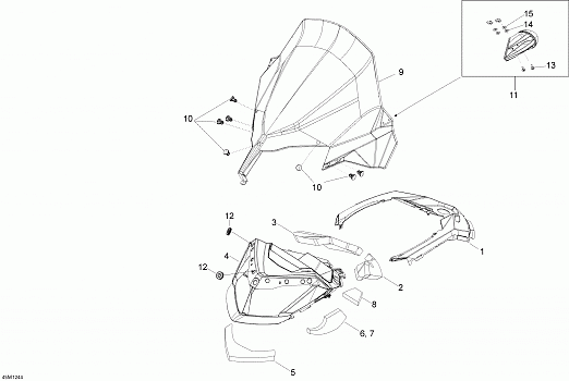 Windshield And Console