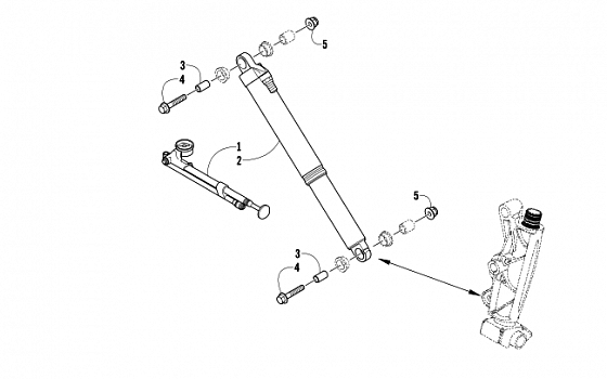 FRONT SUSPENSION SHOCK ABSORBER ASSEMBLY