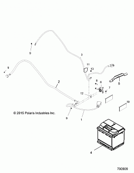 ELECTRICAL, BATTERY - Z16VDE92NH/NW (700909)