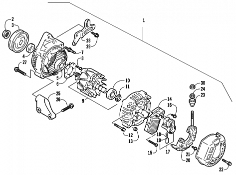 ALTERNATOR ASSEMBLY