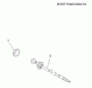 ENGINE, CHOKE CABLE - A10NG50FA (49ATVCABLE08SCRAM)