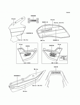 Decals(Green/White)(ZR1200-A2)