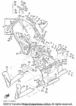 COWLING CALIFORNIA MODEL ONLY