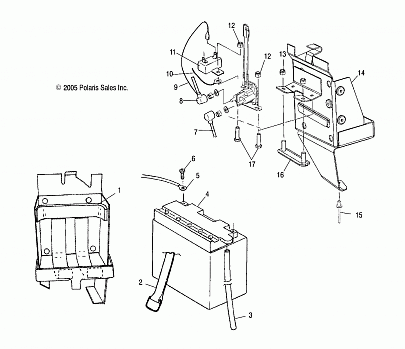 BATTERY BOX - S06NT6ES (4998889888C04)