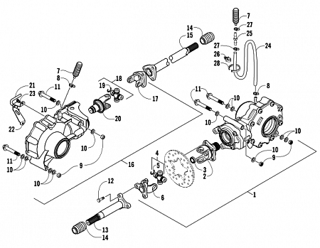 DRIVE TRAIN ASSEMBLY