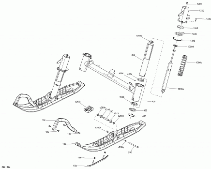 Front Suspension And Ski - All Models