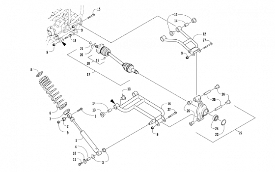 REAR SUSPENSION ASSEMBLY