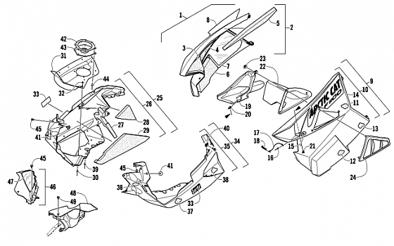 SKID PLATE AND SIDE PANEL ASSEMBLY