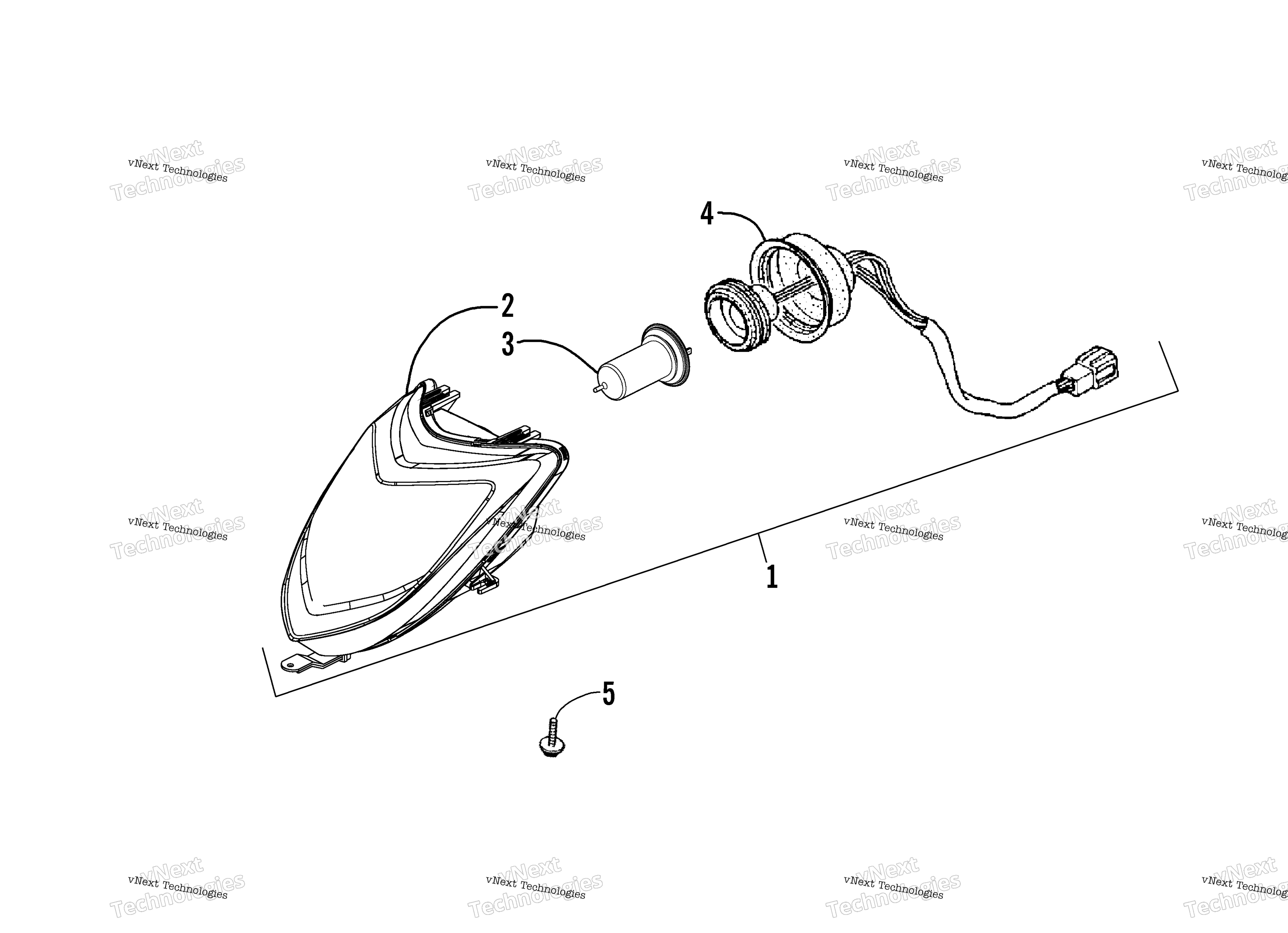 Фара Assembly